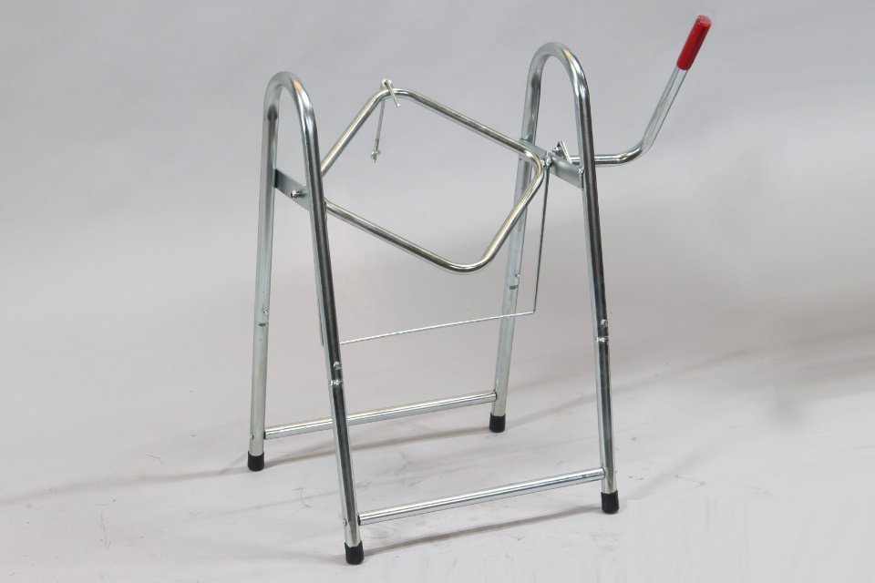 一斗缶スタンド 1段式 メッキ仕様 k2270 | clinicaversalles.com.pe