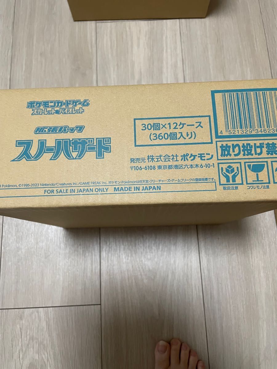 ポケモンカード スノーハザード カートン 未開封 | noonanwaste.com