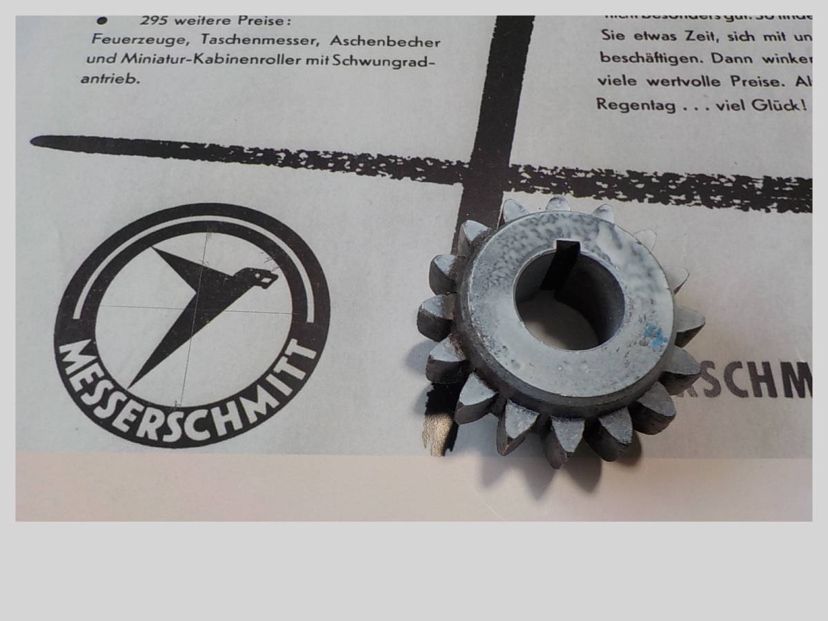 Messerschmitt KR200 Cogu wheel gear 