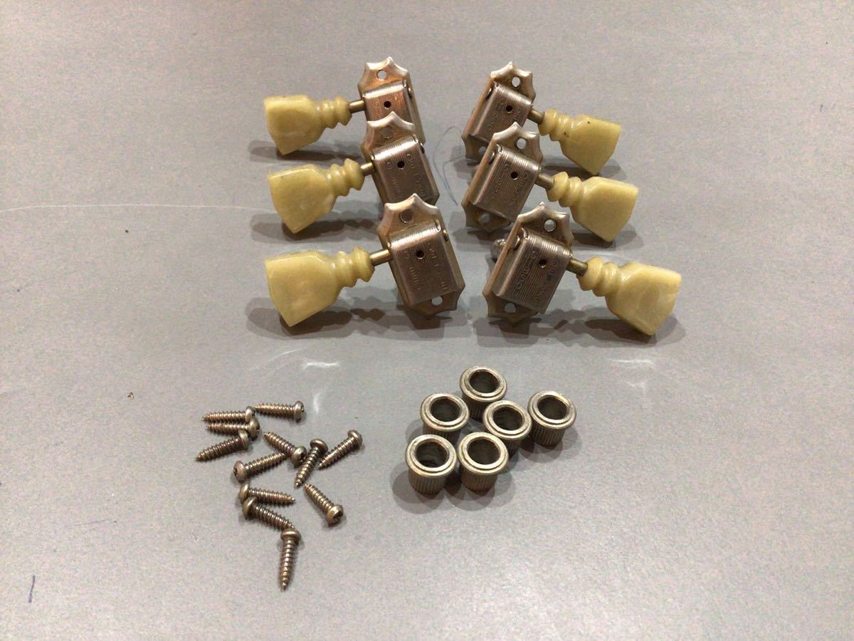 Klusonクルーソン vintage ダブルライン 3×3 ニッケルパテントナンバー