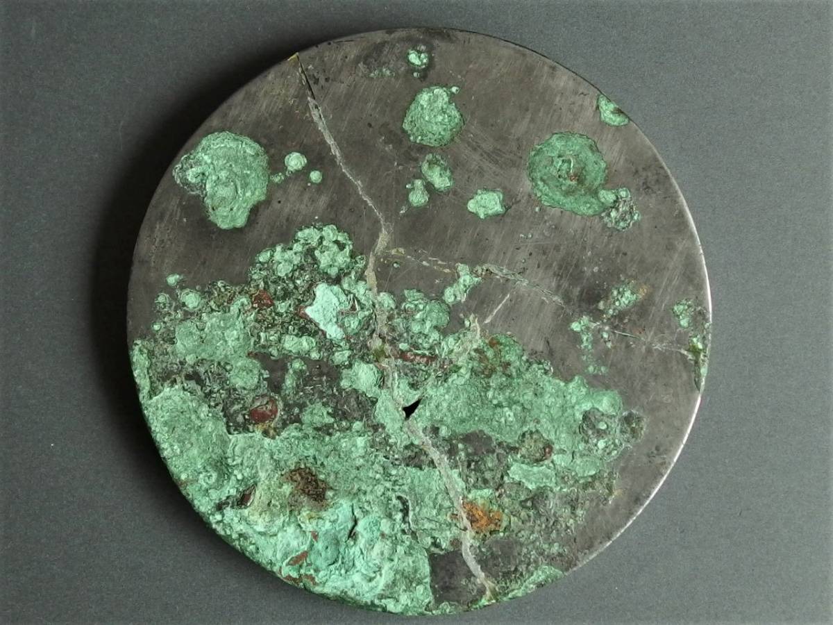 ◎野遊 古代ユーラシアのロマン溢れる精作の青銅製海獣葡萄鏡 中国 ◎野遊 古代ユーラシアのロマン溢れる精作の青銅製海獣葡萄鏡 中国