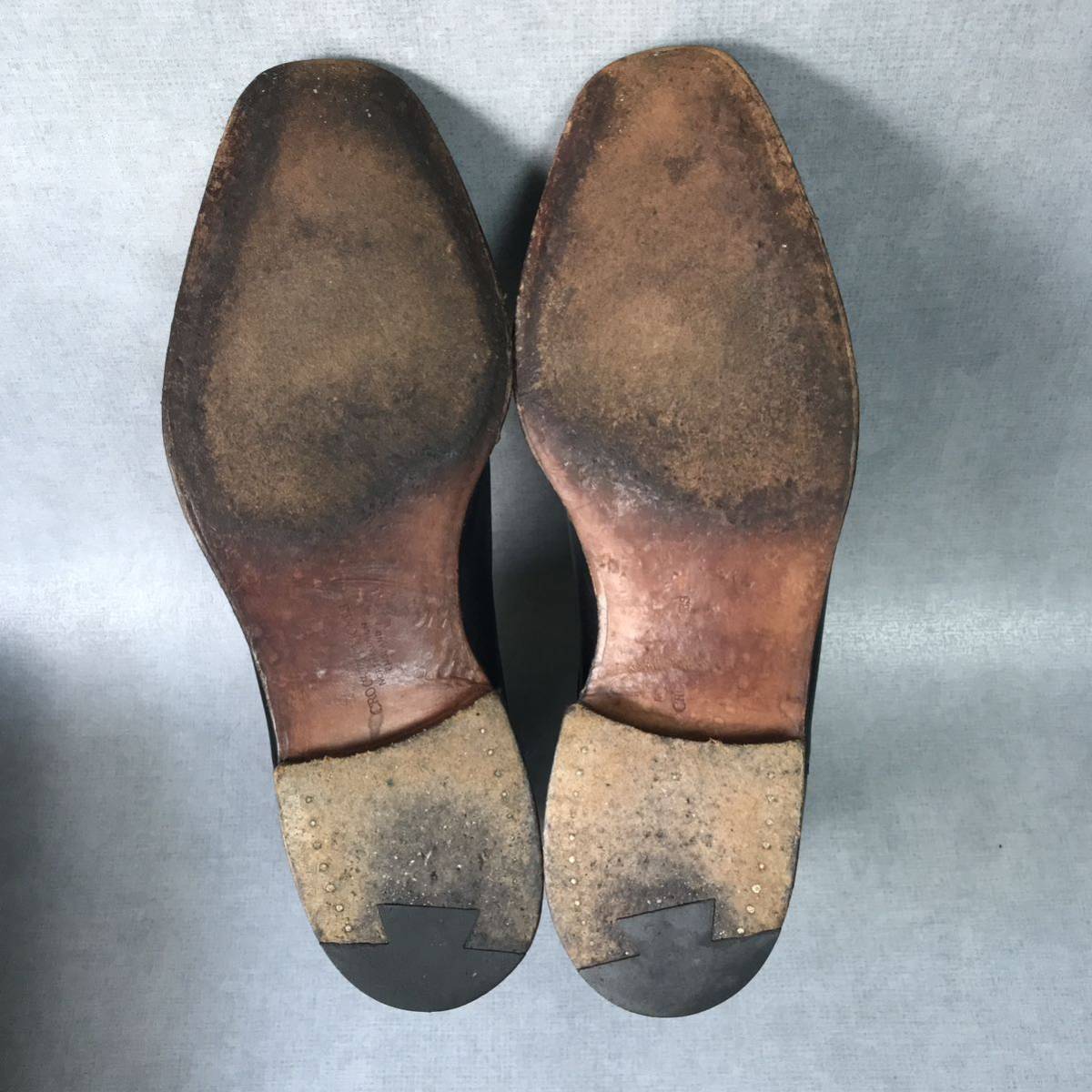 美品 クロケット&ジョーンズ チェルシー 7 BEAMS F別注 ブラック