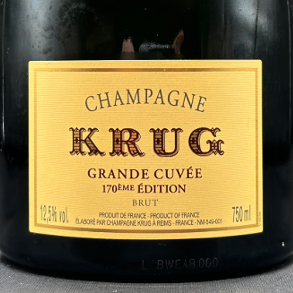 N.V.】KRUG Grande Cuvee 170eme Edition (クリュッグ グランド