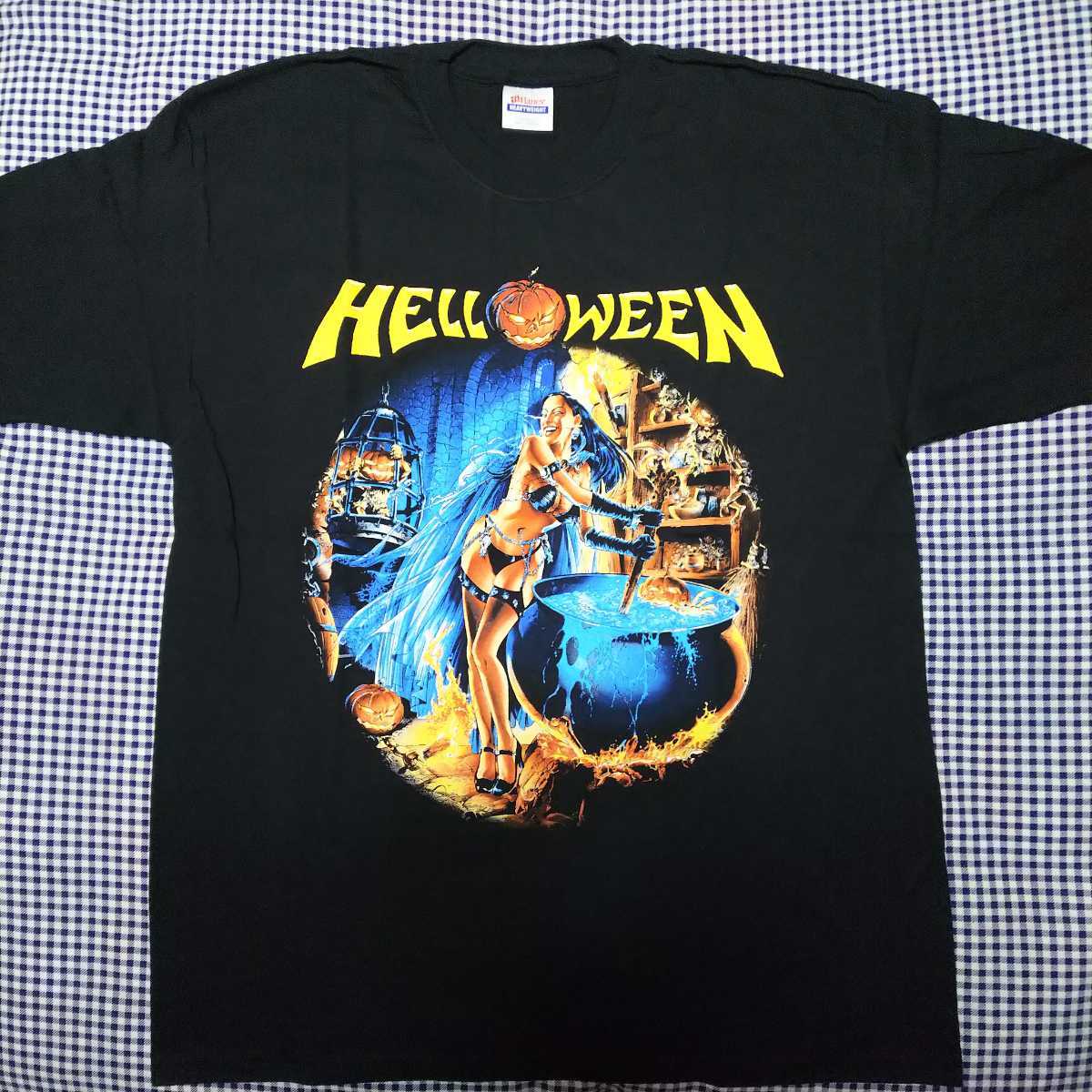 98年 ハロウィン ツアーTシャツ② バンドt デッドストック helloween