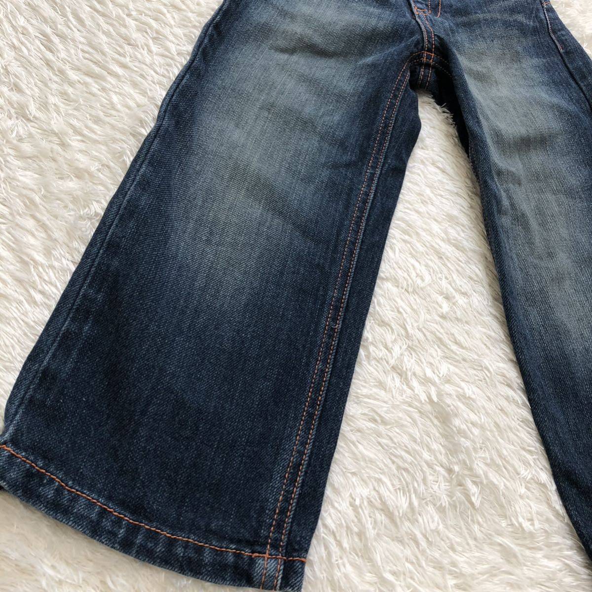 即決 送料無料 Wrangler ラングラー デニム パンツ 100 男の子 女の子