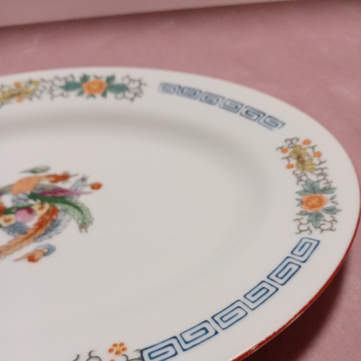 ●中華風 だ円皿(小) 25.5cmの画像4