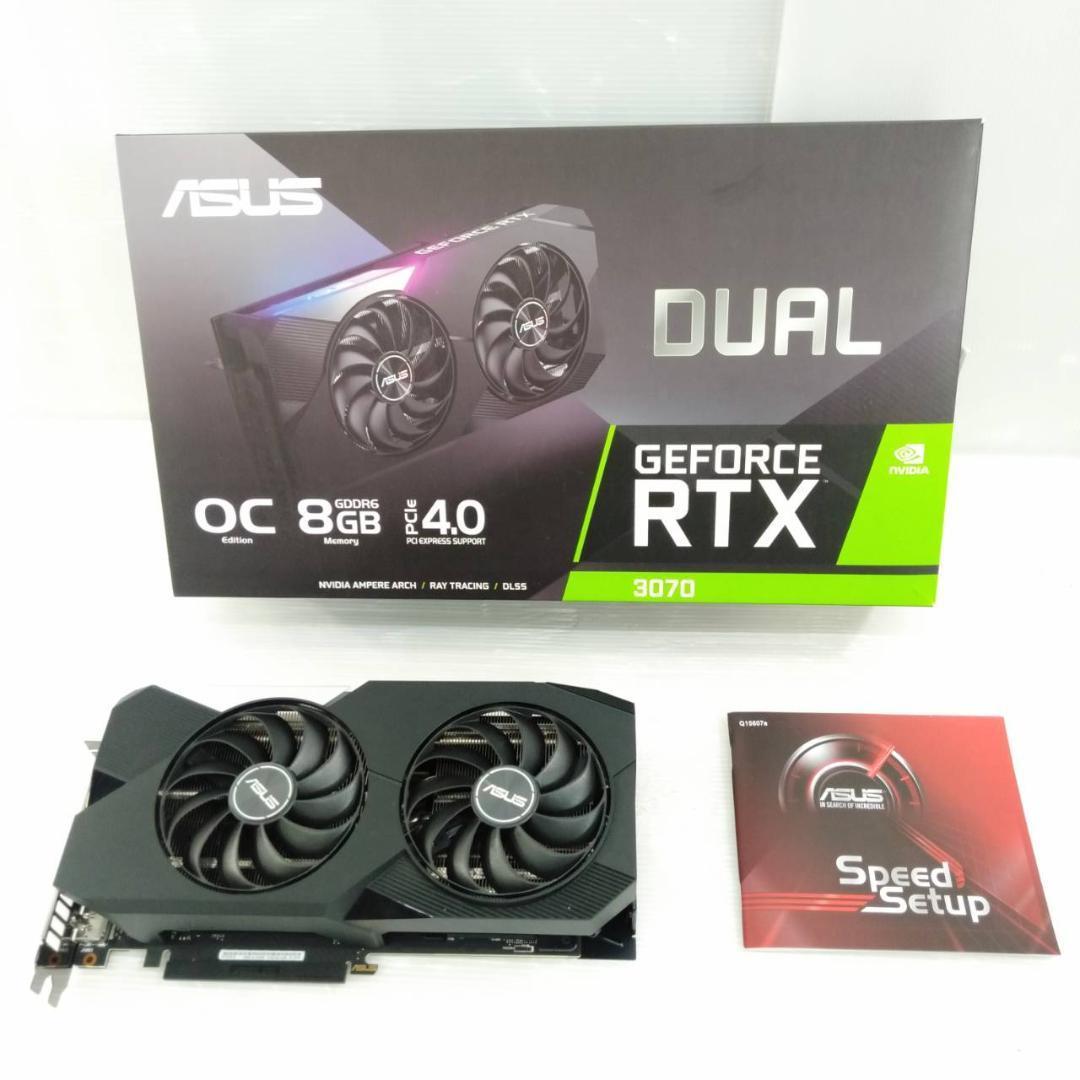 美品】ASUS NVIDIA GeForce RTX 3070 搭載 8G(周辺機器)｜売買された