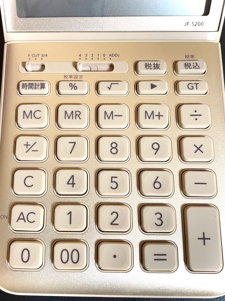 カシオ CASIO スタイリッシュ 電卓 ゴールド 12桁 ジャスト カシオ CASIO スタイリッシュ 電卓 ゴールド 12桁 ジャスト