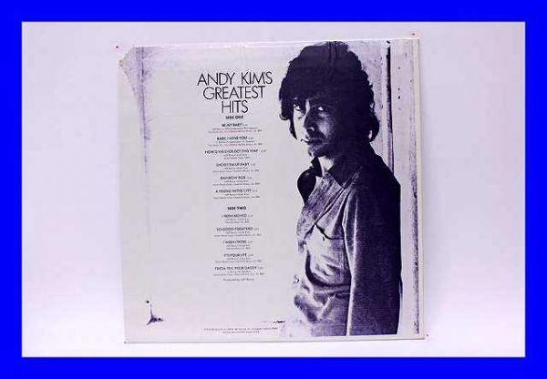 ●美品 LP レコード アンディー・キム Andy Kim Andy Kim's Greatest Hits US盤 Z0920_画像2