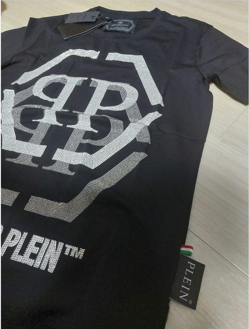 Philipp Plein フィリッププレイン ドクロ スカル 黒 ロゴ｜Yahoo