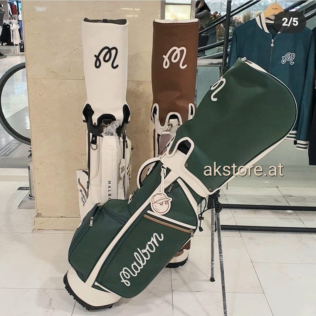 ラッピング不可】 malbon golf ○マルボンゴルフ キャディバッグ