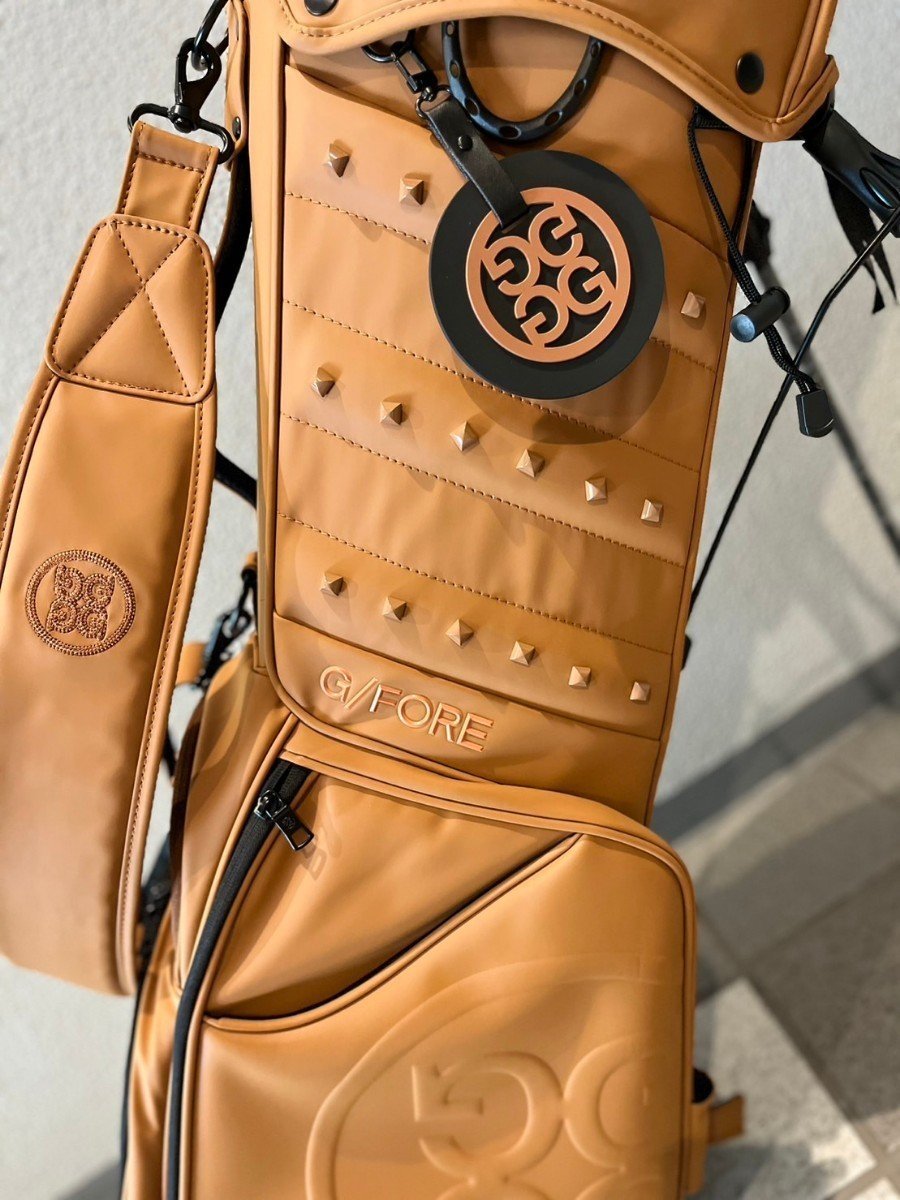 G/Fore ジーフォア キャディバッグ スタンドバッグ 新型ブラウン G/Fore ジーフォア キャディバッグ スタンドバッグ 新型ブラウン