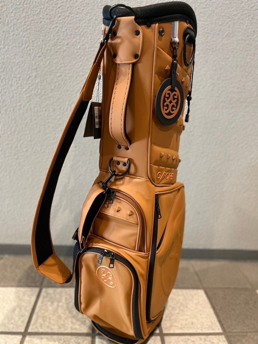 G/Fore ジーフォア キャディバッグ スタンドバッグ 新型ブラウン G/Fore ジーフォア キャディバッグ スタンドバッグ 新型ブラウン