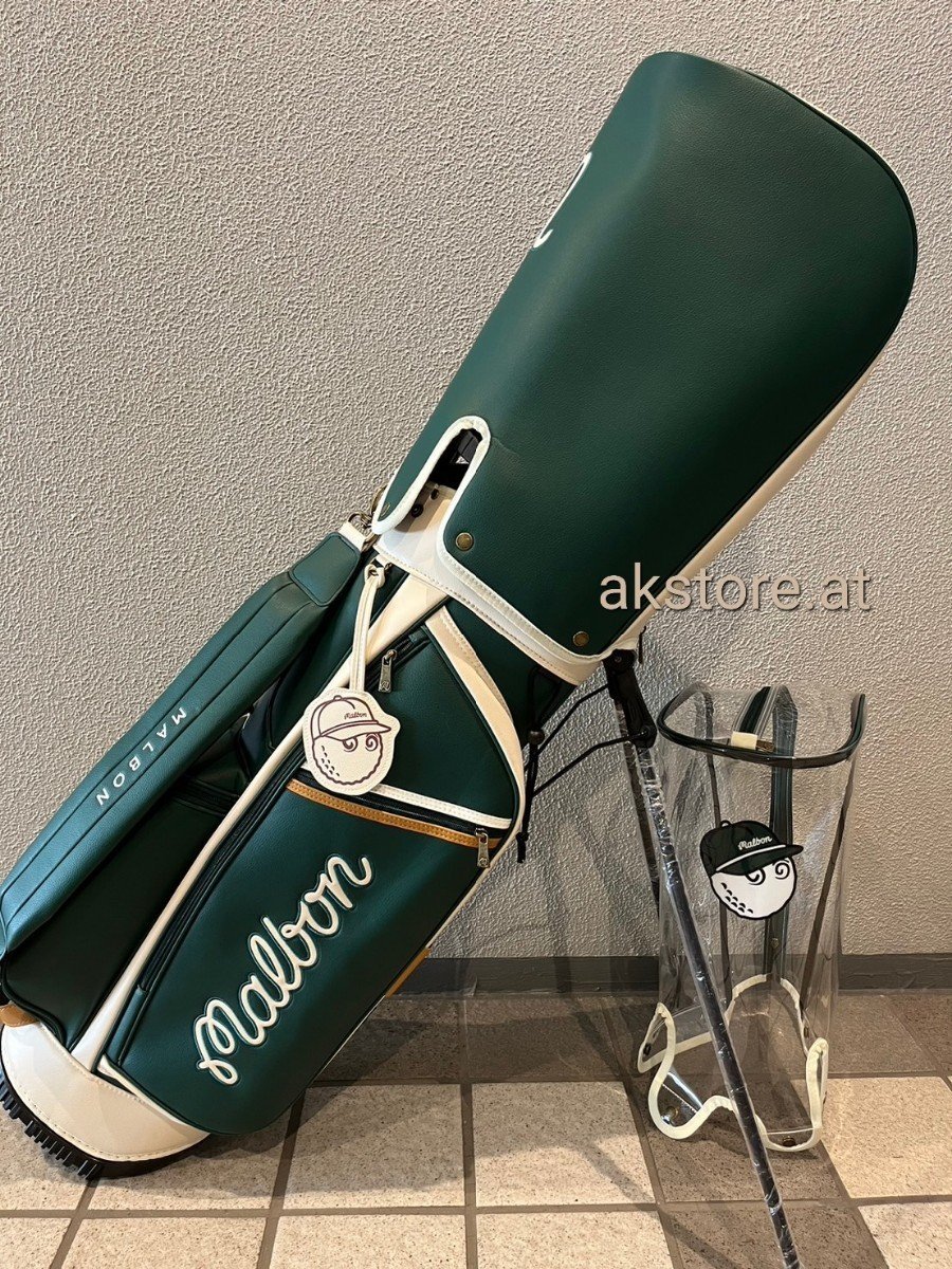 ラッピング不可】 malbon golf ○マルボンゴルフ キャディバッグ