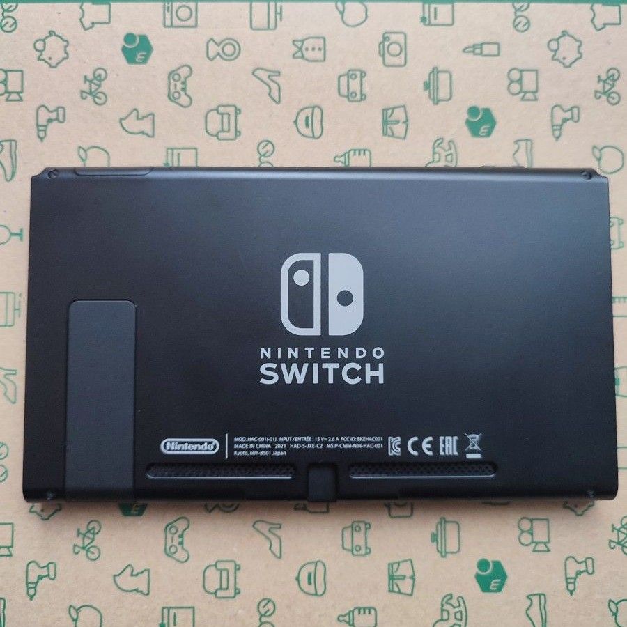 競売 Switch Nintendo バッテリー強化版 新型2021年製 本体のみ 家庭用