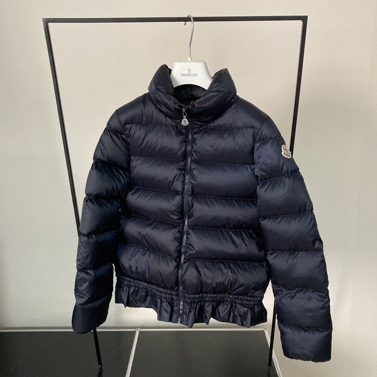 モンクレール☆MONCLER☆ネイビー☆フリルダウン-