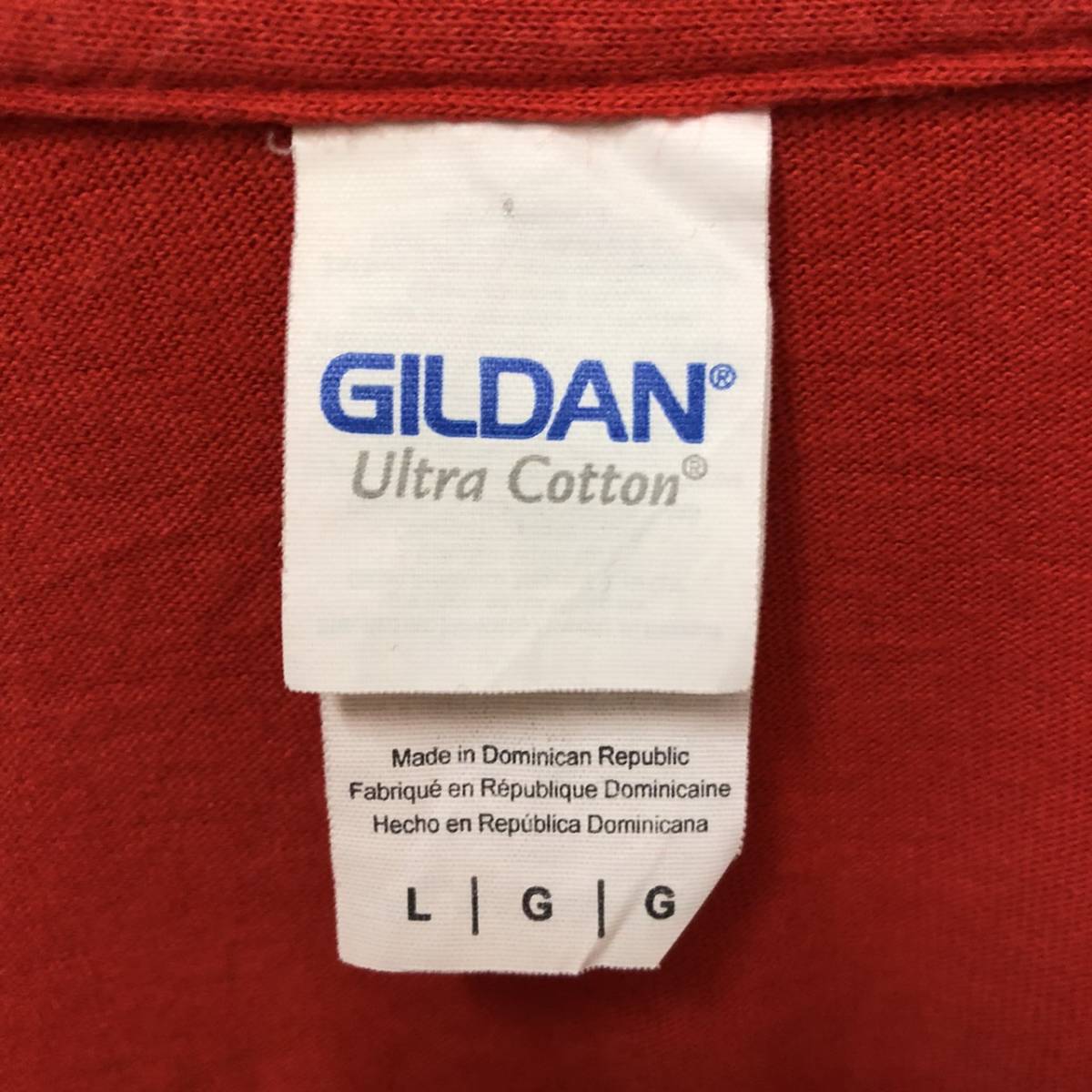 【１円スタート】90′s GILDAN 良デザイン USカレッジ Tシャツ 古着 ヴィンテージ 海外 アメリカ 輸入 【1627】_画像3