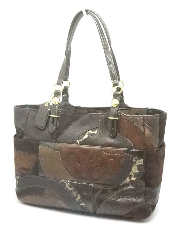 【特別訳あり特価】 中古 良品 COACHコーチ トートバッグ オセロット パッチワーク イーストウエスト F15459 トートバッグ 【特別訳あり特価】 中古 良品 COACHコーチ トートバッグ オセロット パッチワーク イーストウエスト F15459 トートバッグ
