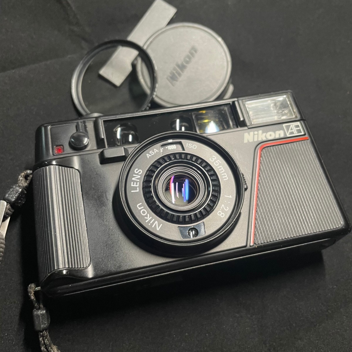 完動美品 Nikon L35AF ピカイチ ISO1000 コンパクトフィルムカメラ 642