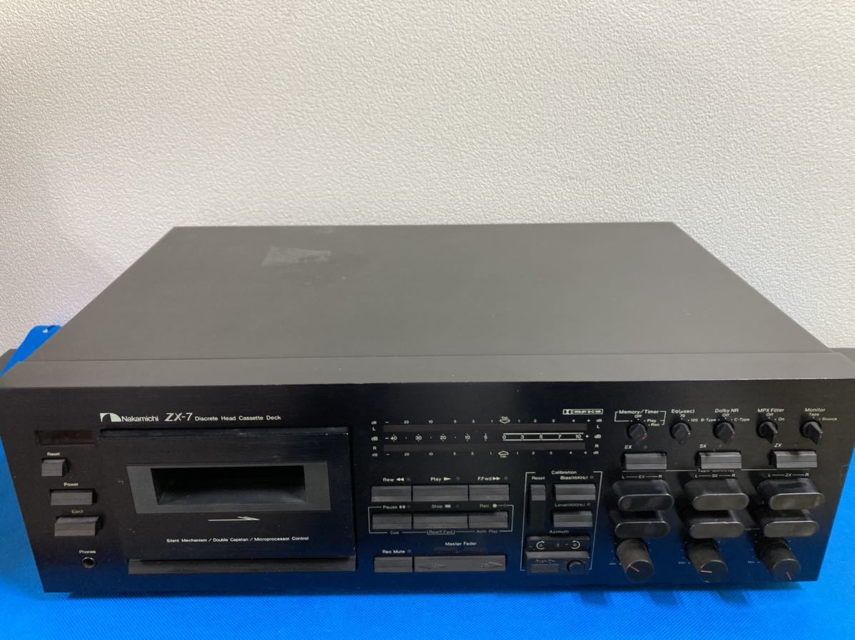 福袋特集 2022 Nakamichi ZX-7 ナカミチ カセットデッキ 動作品 通電