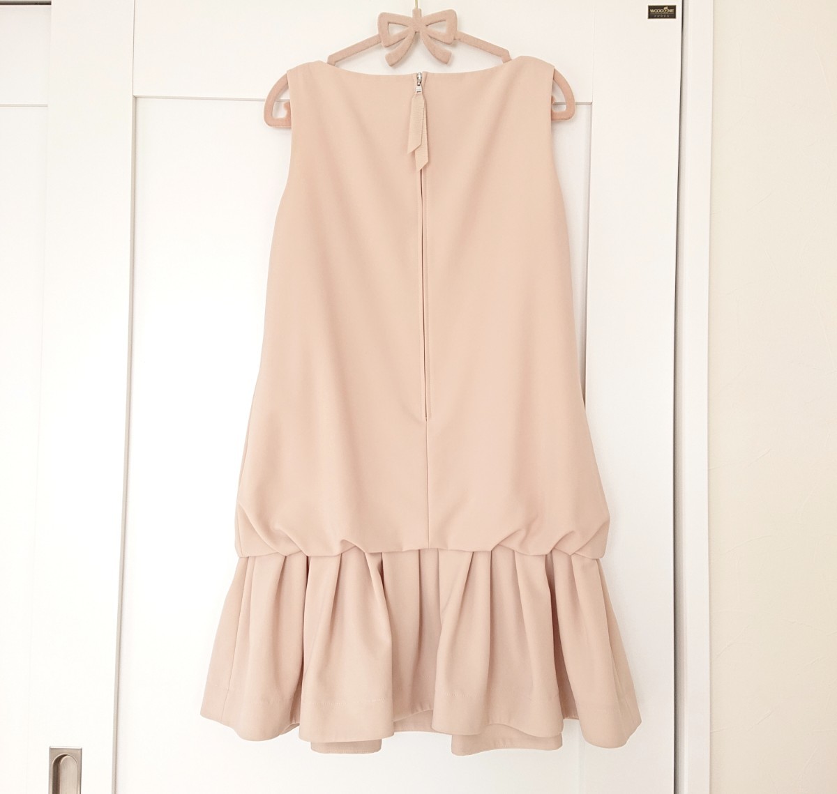 FOXEY フォクシー オータムインパリリボン ピンク ワンピース 38 FOXEY フォクシー オータムインパリリボン ピンク ワンピース 38