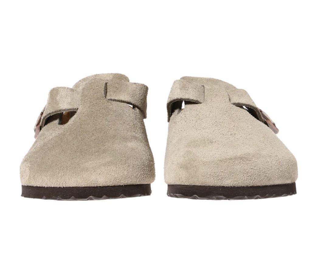 BIRKENSTOCK Boston Sfb Vl Taupe 26.0cm ビルケンシュトック ボストン