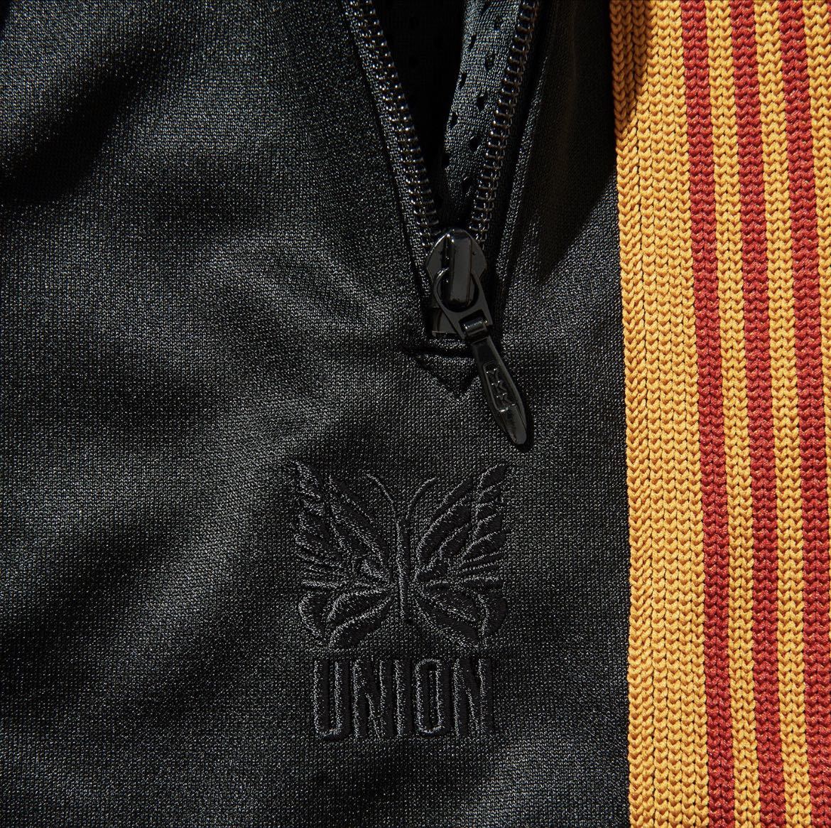 UNION x NEEDLES 2023SS Track Pant Black S size Union x Needles truck pants black 