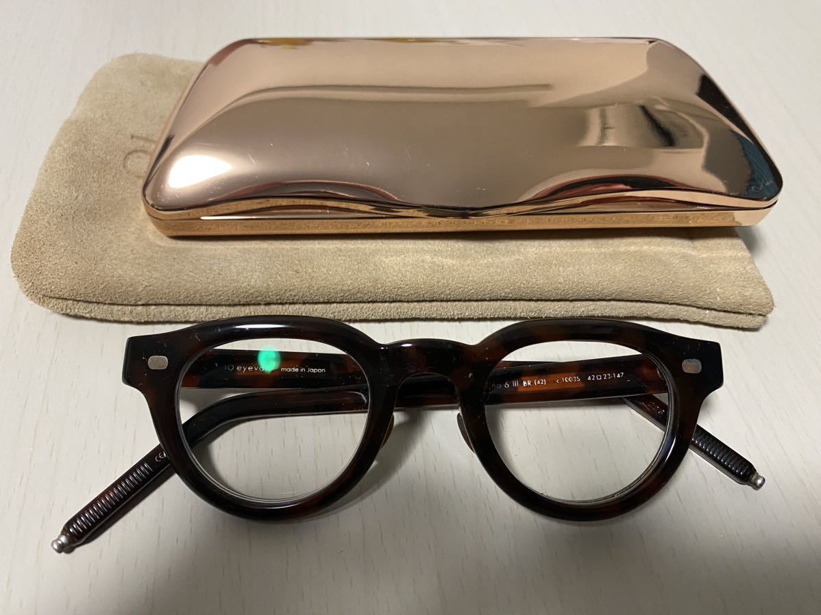 10eyevan no.6-Ⅲ BR 42size 1003S(Demi) | aaronperrylawfirm.com