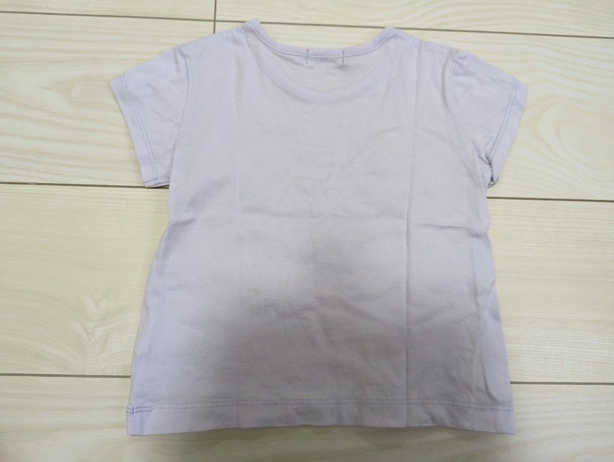 BeBe　ポンポンTシャツ　90cm