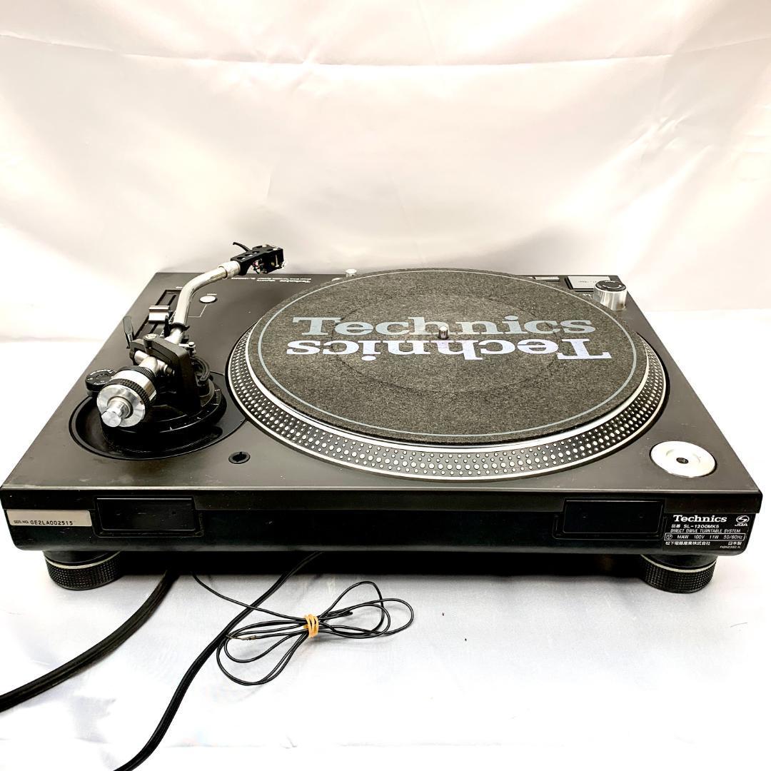 極美品 □ Panasonic Technics ターンテーブル SL-1200MK5 ターン