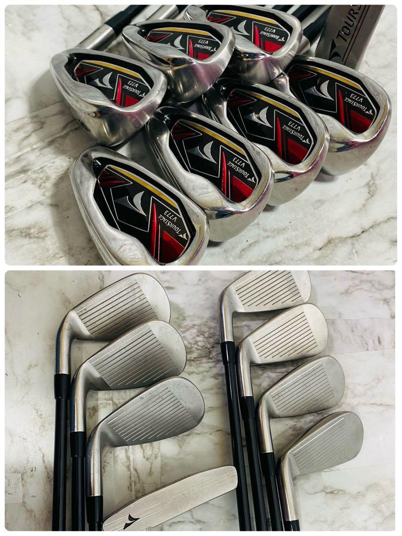 良品】ツアーステージ V773 初心者おすすめ メンズゴルフセット 豪華13