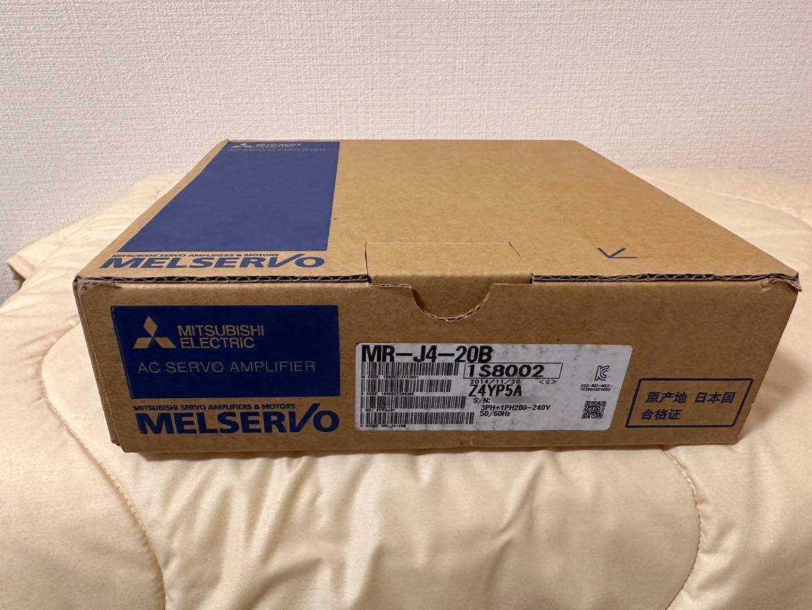 新品】MITSUBISHI ELECTRIC/三菱電機 MR-J4-20B サーボアンプ