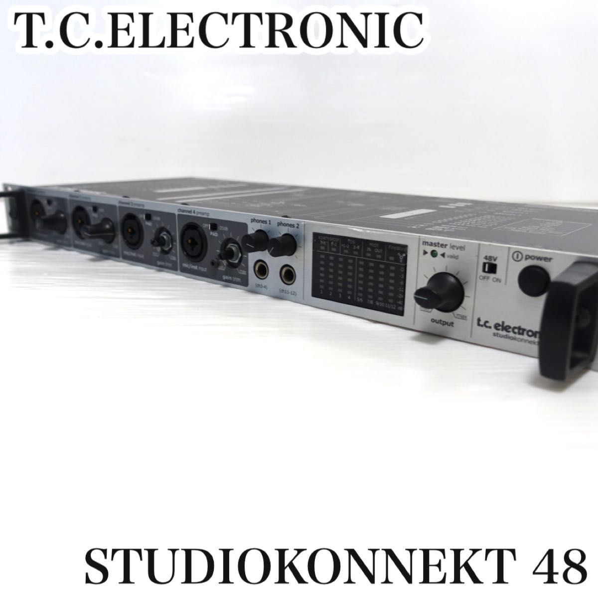 希少・動作品】t.c.electronic オーディオインターフェース Studio