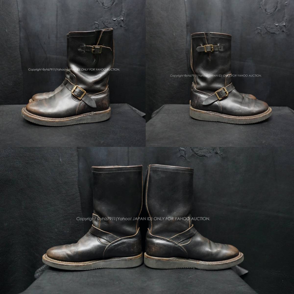 LONE WOLF BOOTS クロムエクセル 茶芯 エンジニアブーツ 25cm LONE WOLF BOOTS クロムエクセル 茶芯 エンジニアブーツ 25cm