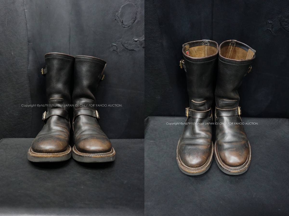 LONE WOLF BOOTS クロムエクセル 茶芯 エンジニアブーツ 25cm LONE WOLF BOOTS クロムエクセル 茶芯 エンジニアブーツ 25cm