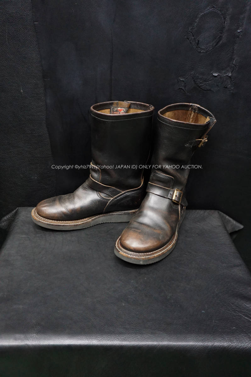 LONE WOLF BOOTS クロムエクセル 茶芯 エンジニアブーツ 25cm LONE WOLF BOOTS クロムエクセル 茶芯 エンジニアブーツ 25cm