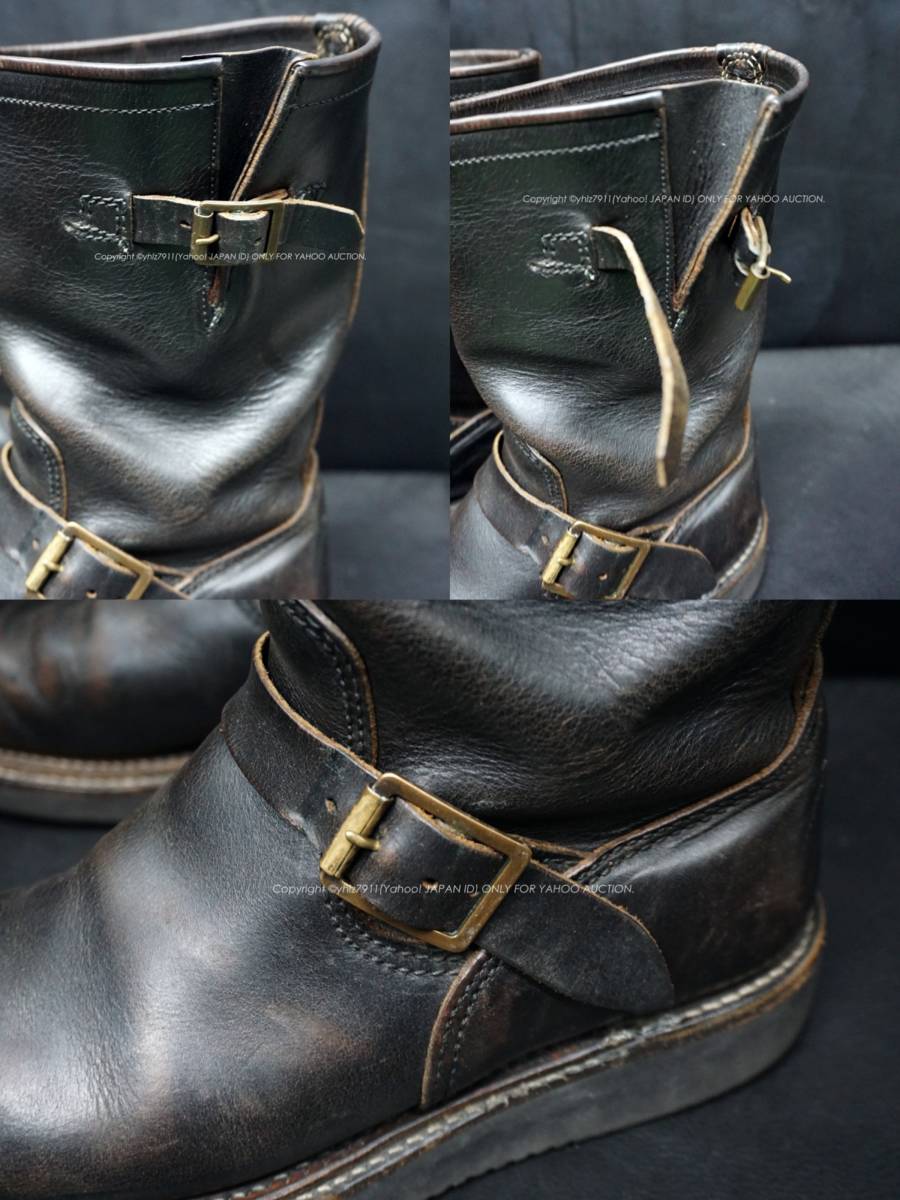 LONE WOLF BOOTS クロムエクセル 茶芯 エンジニアブーツ 25cm LONE WOLF BOOTS クロムエクセル 茶芯 エンジニアブーツ 25cm