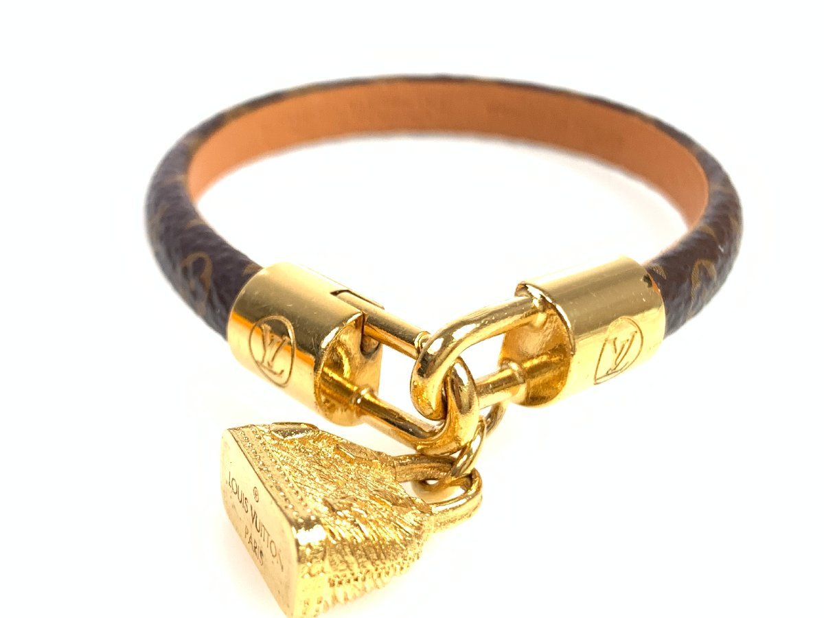 美品 ルイ・ヴィトン Louis Vuitton ブラスレ アルマ ブラウン BO1119