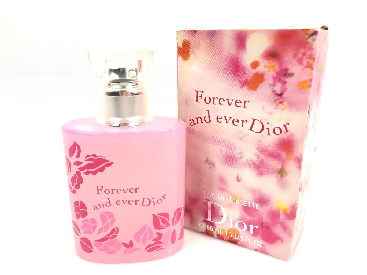 クリスチャン・ディオール Christian Dior フォーエバー＆エバー Forever and ever オードトワレ スプレー 50ml 残量 