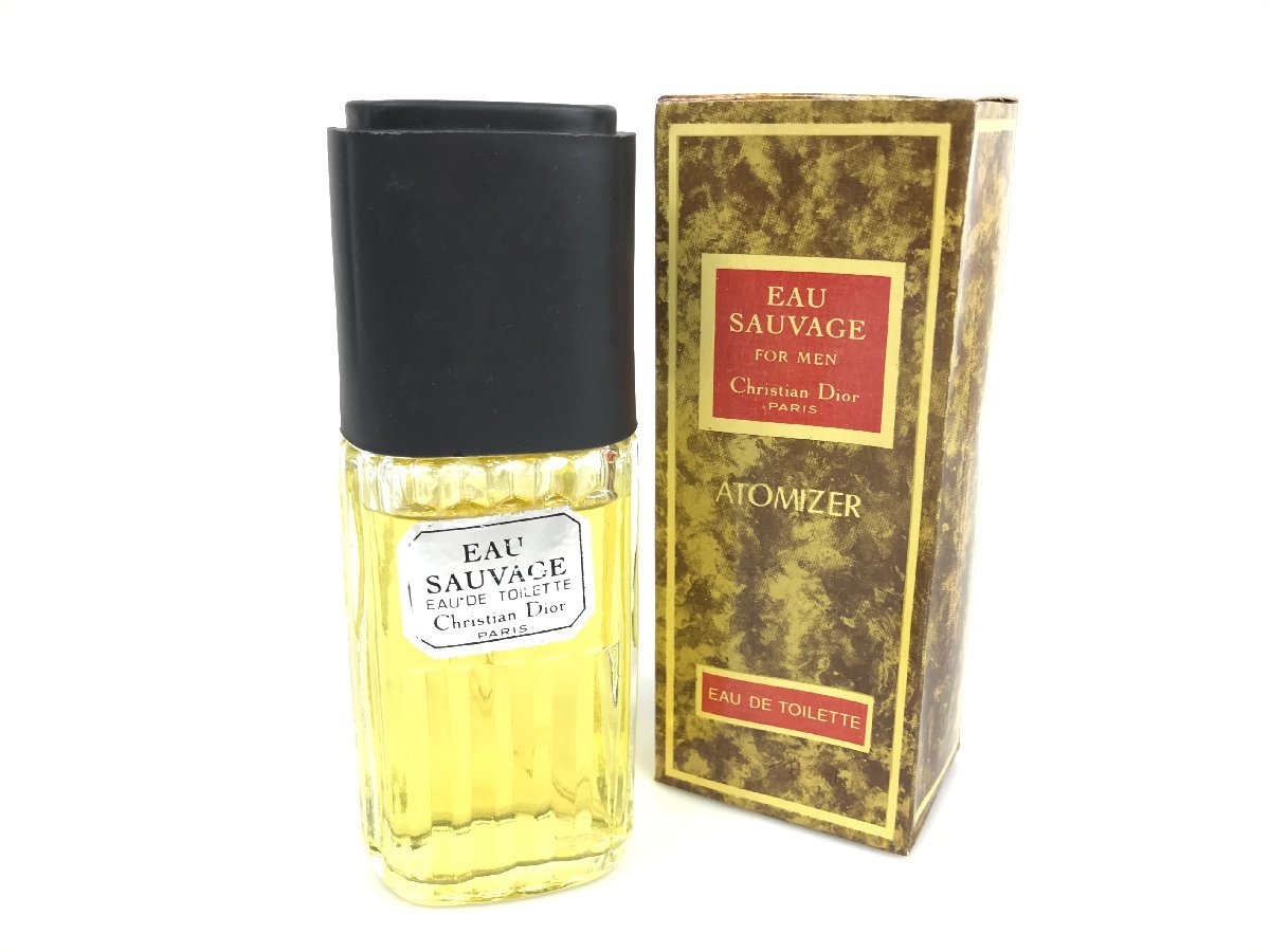 クリスチャン・ディオール Christian Dior オーソヴァージュ EAU SAUVAGE オードトワレ アトマイザースプレー 112ml 残量:7割 YK-4382 クリスチャンディオールオーソヴァージュオードトワレ100ml
