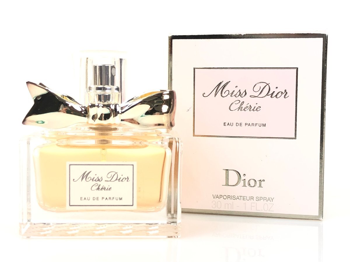 満量 クリスチャン・ディオール Christian Dior Miss Dior Cherie ミスディオール シェリー パルファム スプレー  30ml YK-4639