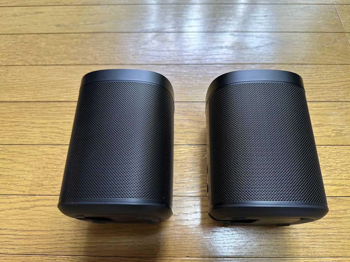 sonos One SL ブラック ２台セット ソノス スピーカー - スピーカー