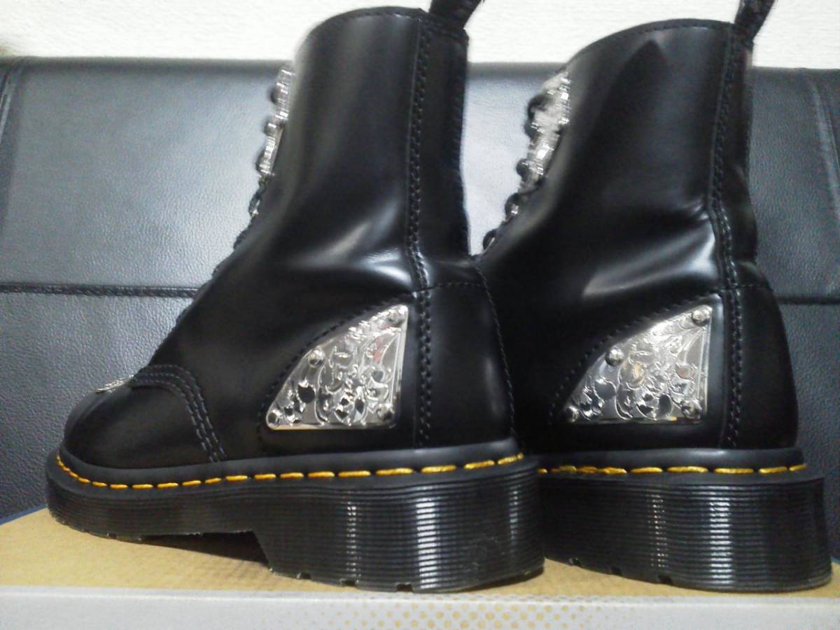 激レア】Dr.Martens×KingNerd 1460 UK3 黒 厚底 8ホール ドクター