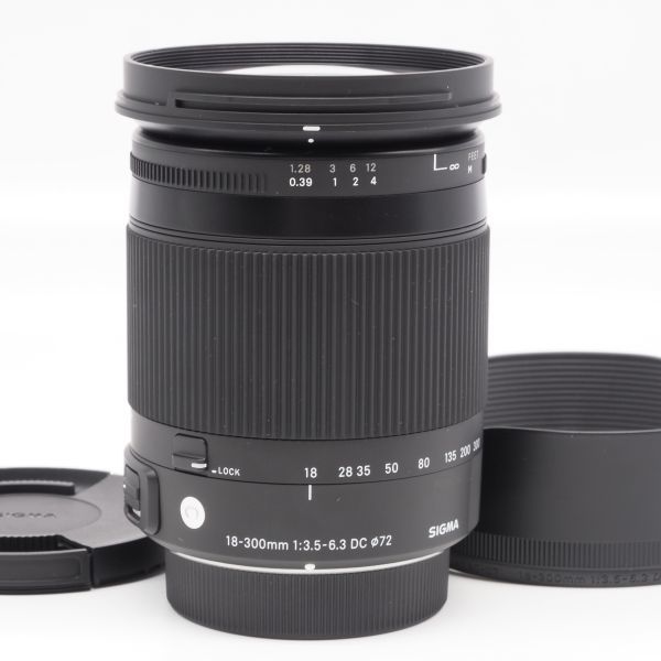 ほぼ新品 SIGMA 18-300mm F3.5-6.3 DC MACRO OS HSM Contemporary ペンタックス用 