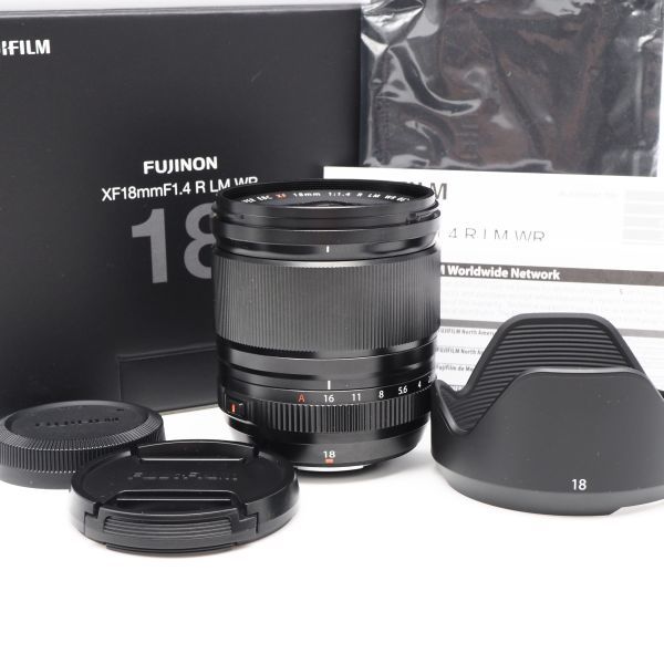 驚きの価格が実現！】 FUJIFILM □ほぼ新品□ XF18mm WR LM R F1.4