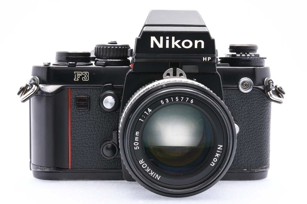 NIKON F3 HP 184万台 + Ai-s NIKKOR 50mm F1.4 ニコン MF一眼レフ