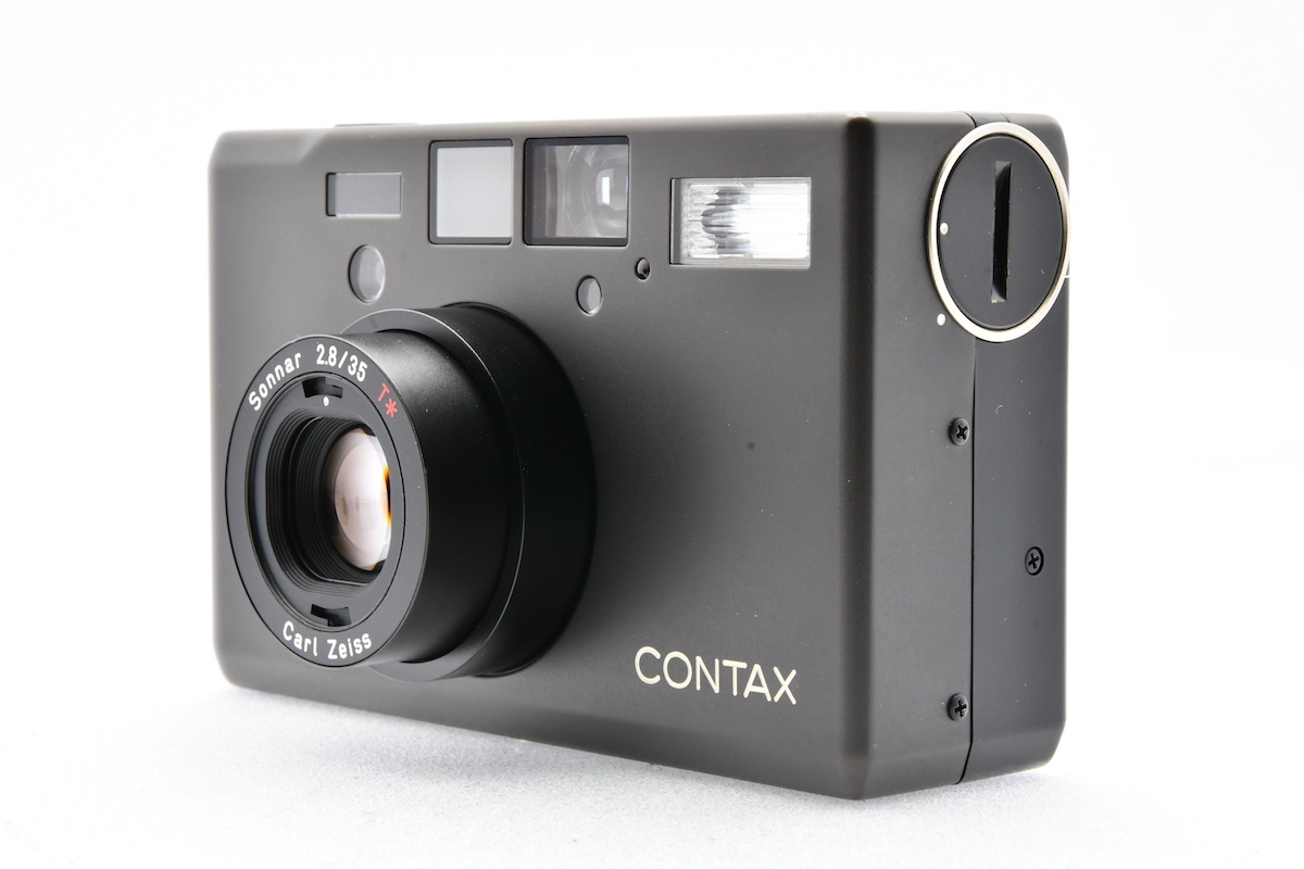 CONTAX T3 後期 チタンブラック / Carl Zeiss Sonnar 35mm F2.8 T* コンタックス AFコンパクト フィルムカメラ ダブルティース ■12416_画像6
