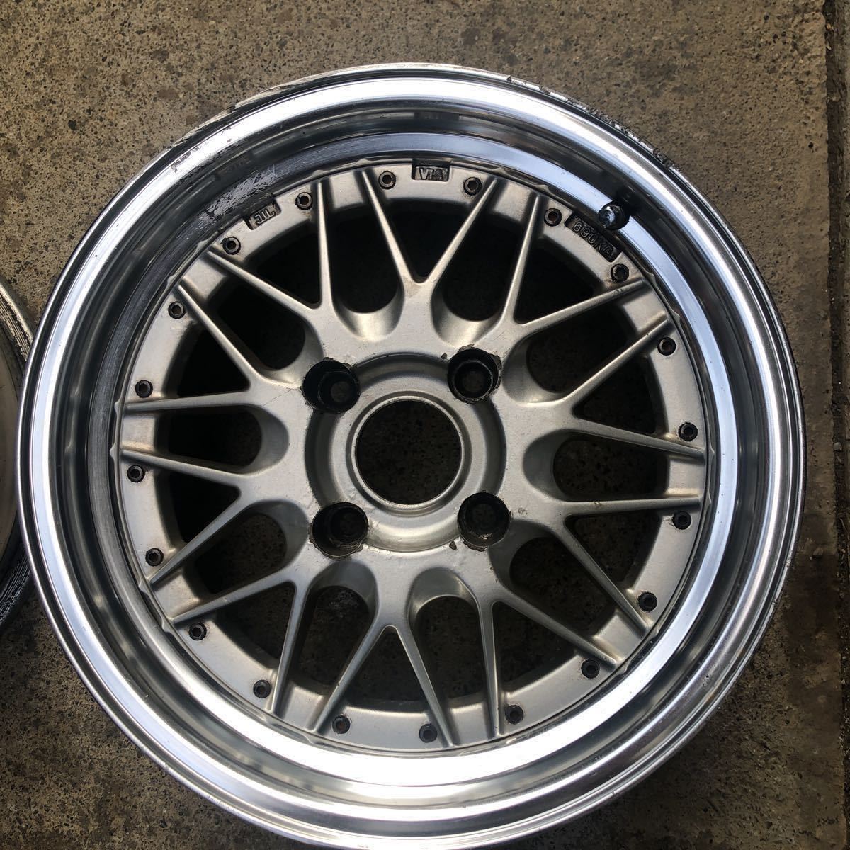 SSR ドリドリメッシュ 15インチ 7J +23 タイプC. PCD114.3 4穴 2本
