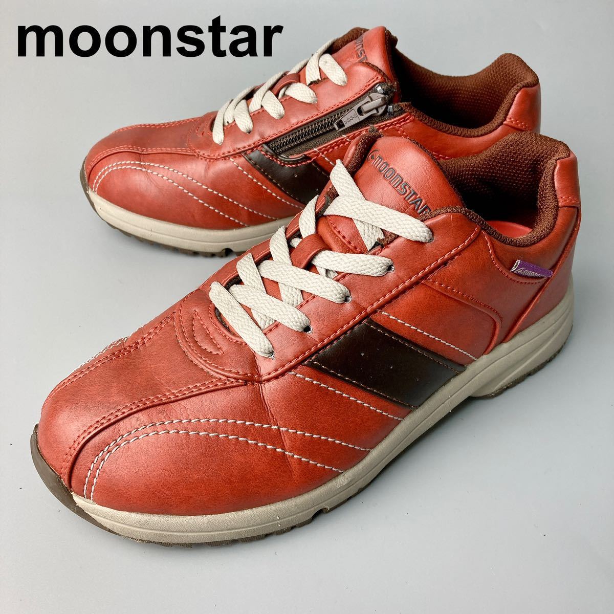 moonstar ムーンスター ウォーキングシューズ スニーカー 23.5㎝ 3E