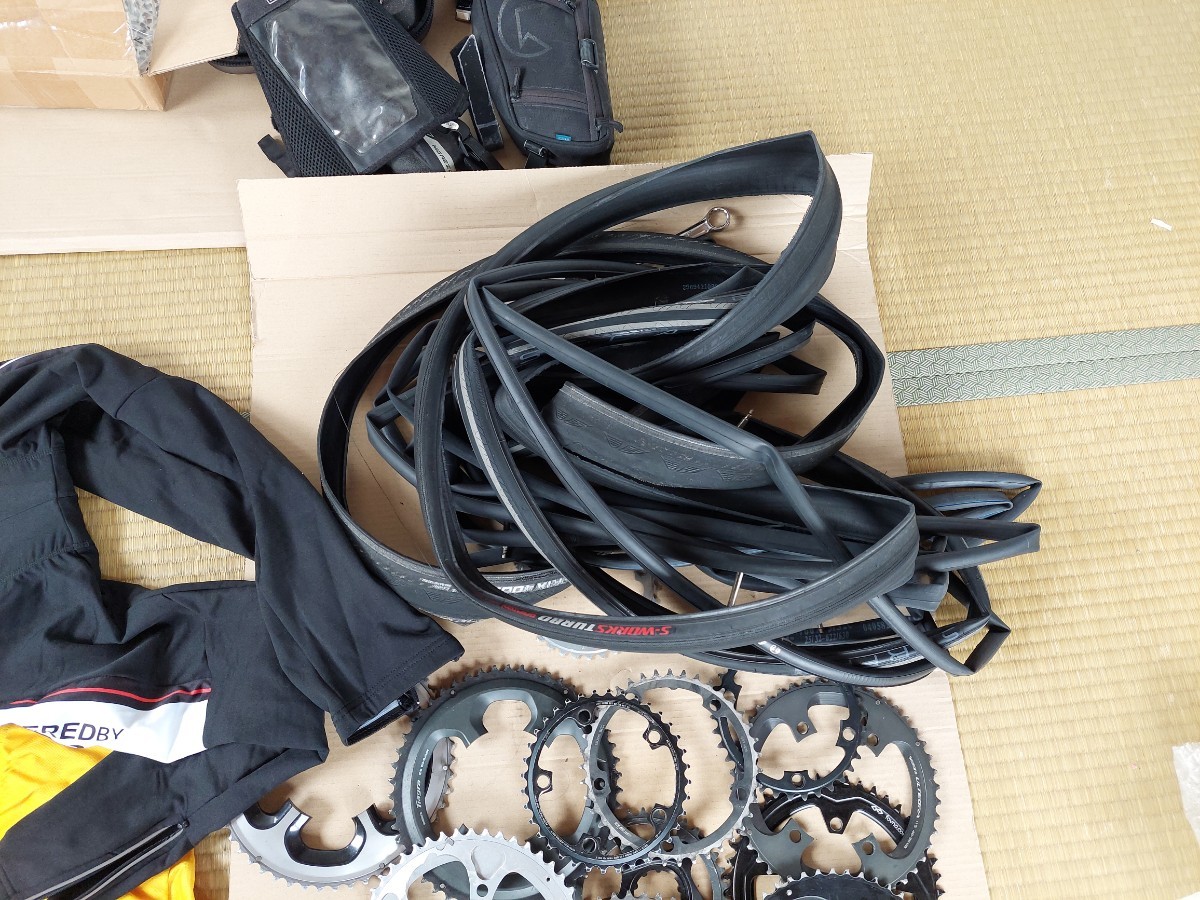 ロードバイク パーツ 工具 ウェア まとめ売り カーボン ハンドル 105